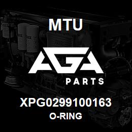 XPG0299100163 MTU O-RING | AGA Parts