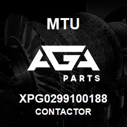 XPG0299100188 MTU CONTACTOR | AGA Parts