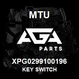 XPG0299100196 MTU KEY SWITCH | AGA Parts