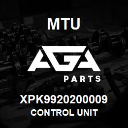 XPK9920200009 MTU CONTROL UNIT | AGA Parts