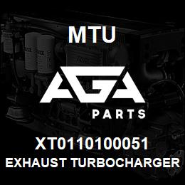 XT0110100051 MTU EXHAUST TURBOCHARGER RIGHT SIDE | AGA Parts