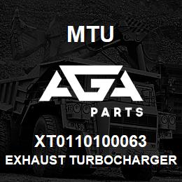 XT0110100063 MTU EXHAUST TURBOCHARGER RIGHT SIDE | AGA Parts