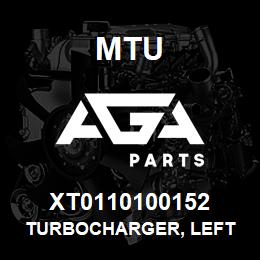 XT0110100152 MTU Turbocharger, Left | AGA Parts