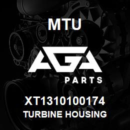 XT1310100174 MTU TURBINE HOUSING | AGA Parts