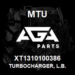 XT1310100386 MTU Turbocharger, L.B. | AGA Parts