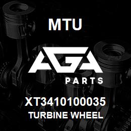 XT3410100035 MTU TURBINE WHEEL | AGA Parts