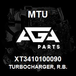 XT3410100090 MTU Turbocharger, R.B. | AGA Parts