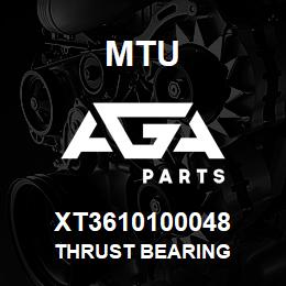 XT3610100048 MTU Thrust Bearing | AGA Parts