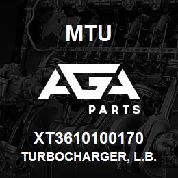 XT3610100170 MTU Turbocharger, L.B. | AGA Parts