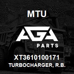 XT3610100171 MTU Turbocharger, R.B. | AGA Parts