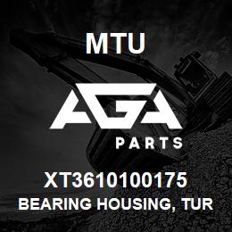 XT3610100175 MTU Bearing Housing, Turbocharger | AGA Parts