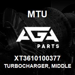 XT3610100377 MTU Turbocharger, Middle | AGA Parts