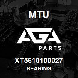 XT5610100027 MTU BEARING | AGA Parts