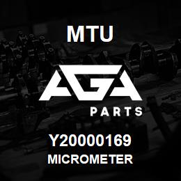 Y20000169 MTU MICROMETER | AGA Parts