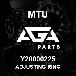 Y20000225 MTU ADJUSTING RING | AGA Parts