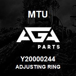 Y20000244 MTU ADJUSTING RING | AGA Parts