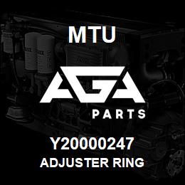 Y20000247 MTU ADJUSTER RING | AGA Parts