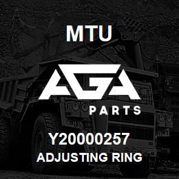 Y20000257 MTU ADJUSTING RING | AGA Parts