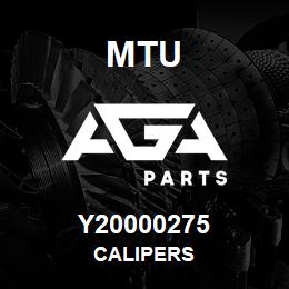 Y20000275 MTU CALIPERS | AGA Parts