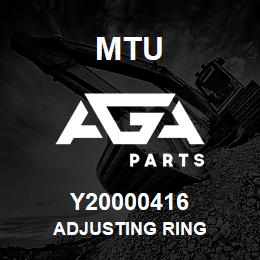 Y20000416 MTU ADJUSTING RING | AGA Parts