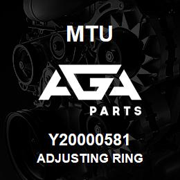 Y20000581 MTU ADJUSTING RING | AGA Parts