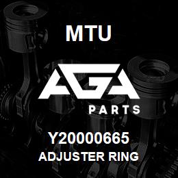 Y20000665 MTU ADJUSTER RING | AGA Parts