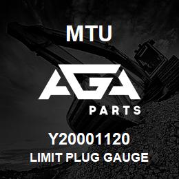 Y20001120 MTU LIMIT PLUG GAUGE | AGA Parts