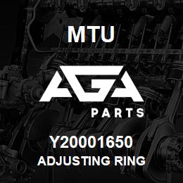 Y20001650 MTU ADJUSTING RING | AGA Parts