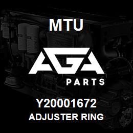 Y20001672 MTU ADJUSTER RING | AGA Parts