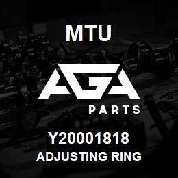 Y20001818 MTU ADJUSTING RING | AGA Parts