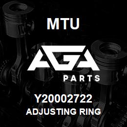 Y20002722 MTU ADJUSTING RING | AGA Parts