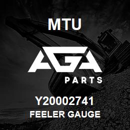 Y20002741 MTU FEELER GAUGE | AGA Parts