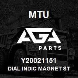 Y20021151 MTU DIAL INDIC MAGNET STAND | AGA Parts