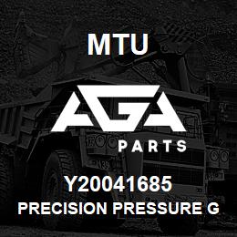 Y20041685 MTU PRECISION PRESSURE GAUGE | AGA Parts