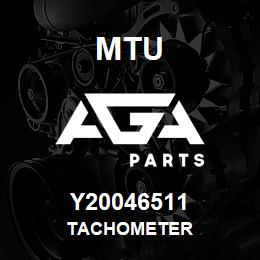 Y20046511 MTU TACHOMETER | AGA Parts