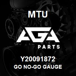 Y20091872 MTU GO NO-GO GAUGE | AGA Parts