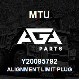 Y20095792 MTU ALIGNMENT LIMIT PLUG GAUGE | AGA Parts