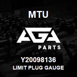 Y20098136 MTU LIMIT PLUG GAUGE | AGA Parts