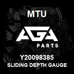 Y20098385 MTU SLIDING DEPTH GAUGE | AGA Parts