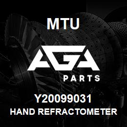 Y20099031 MTU HAND REFRACTOMETER | AGA Parts