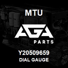 Y20509659 MTU DIAL GAUGE | AGA Parts