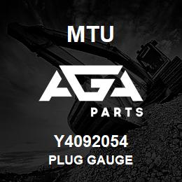 Y4092054 MTU PLUG GAUGE | AGA Parts