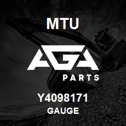 Y4098171 MTU GAUGE | AGA Parts