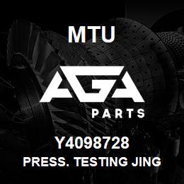 Y4098728 MTU PRESS. TESTING JING | AGA Parts