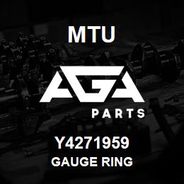 Y4271959 MTU GAUGE RING | AGA Parts