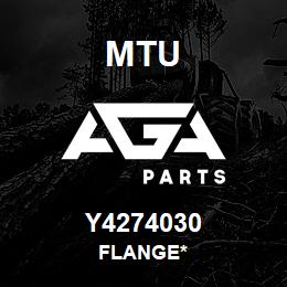 Y4274030 MTU Flange* | AGA Parts