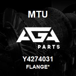 Y4274031 MTU Flange* | AGA Parts