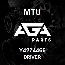 Y4274466 MTU DRIVER | AGA Parts