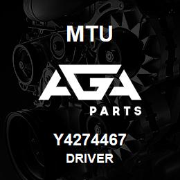 Y4274467 MTU DRIVER | AGA Parts