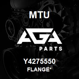 Y4275550 MTU Flange* | AGA Parts